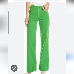 Alice + Olivia Green Women Jeans